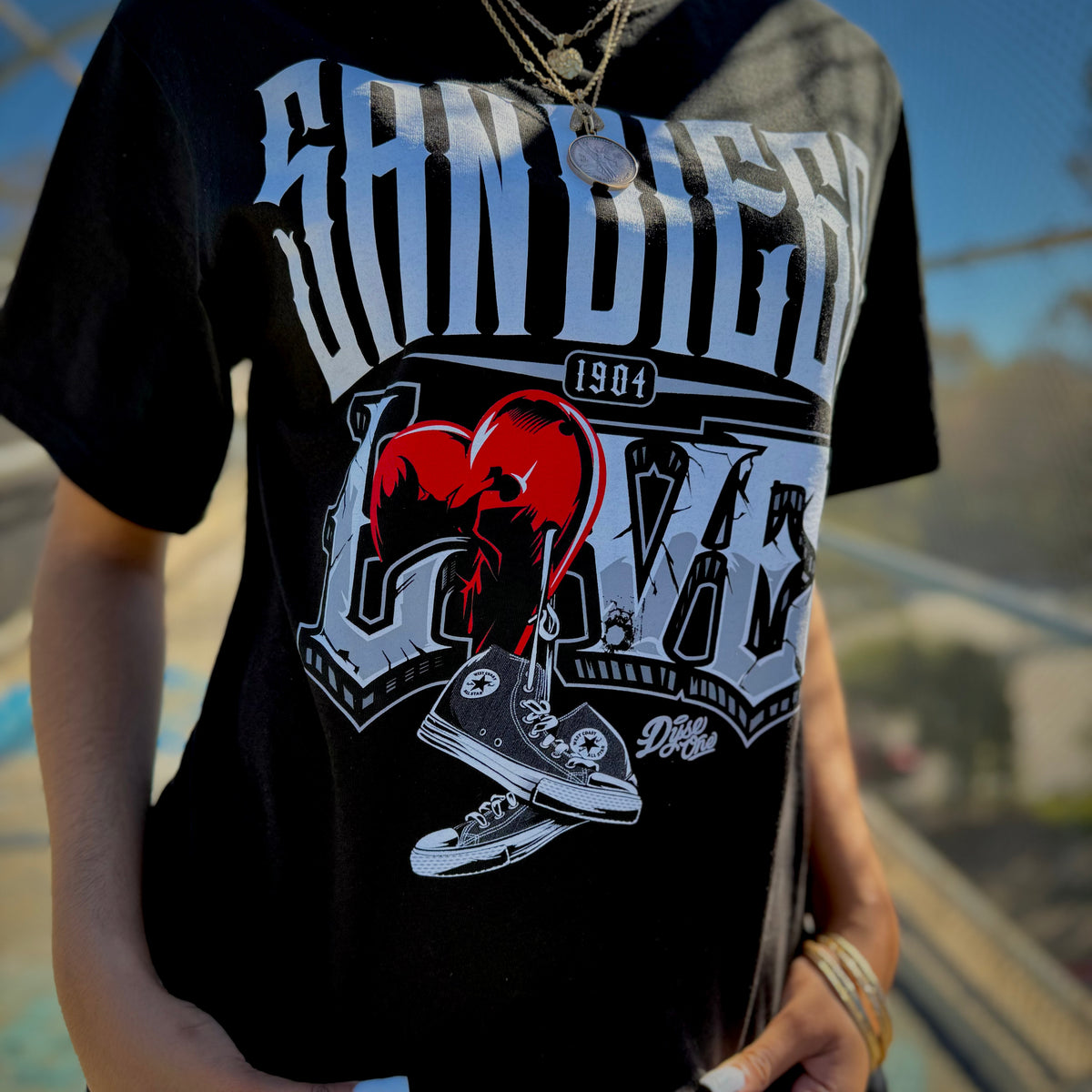Dyse One San Diego Love Heavyweight Tee – Official Dyse One