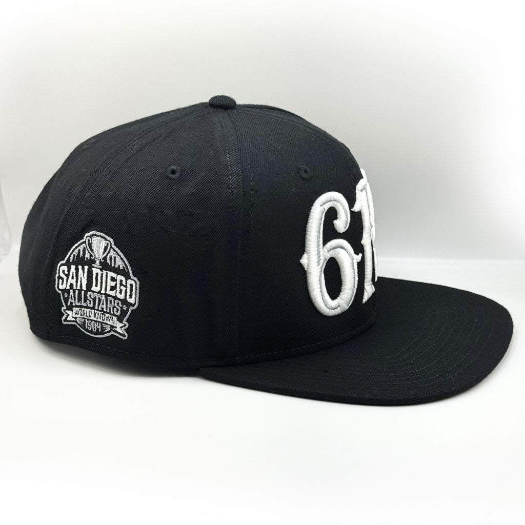 Dyse One San Diego 619 Snapback Hat Black