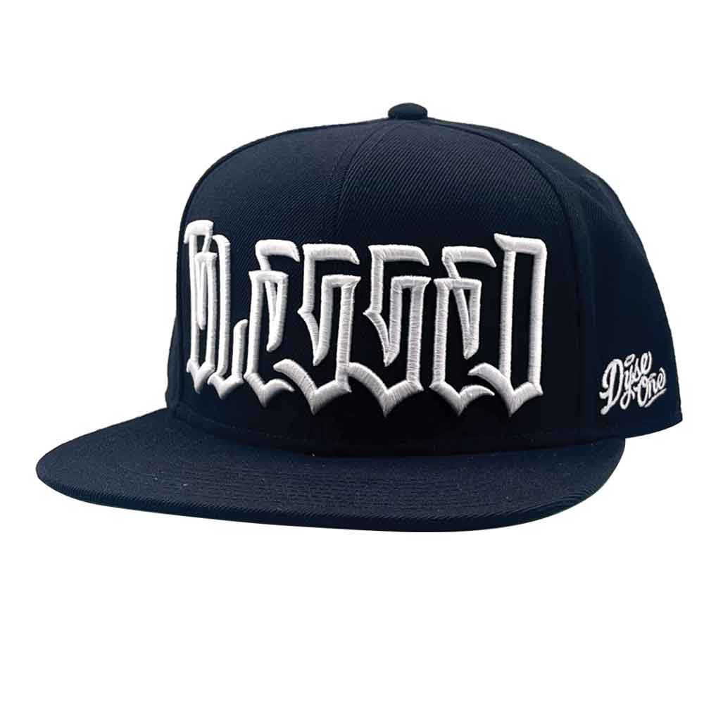 Dyse One Blessed Snapback Hat - Black