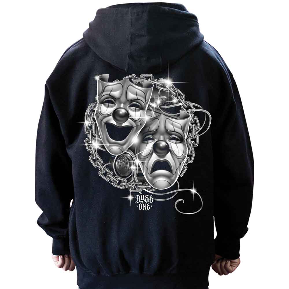 MUSINSA  PAPERBOY Chain New York Hoodie-Navy