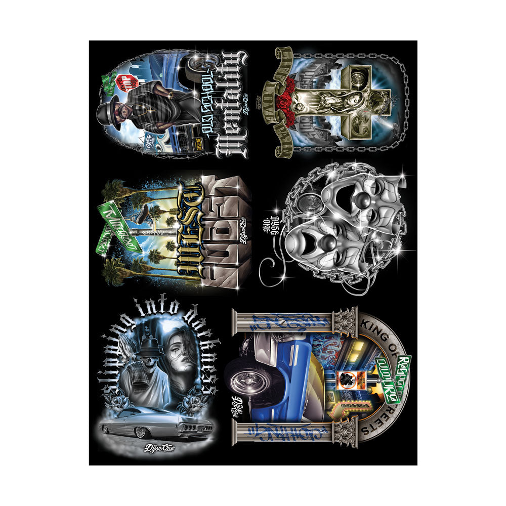 Dyse One Graphic Sticker Sheet