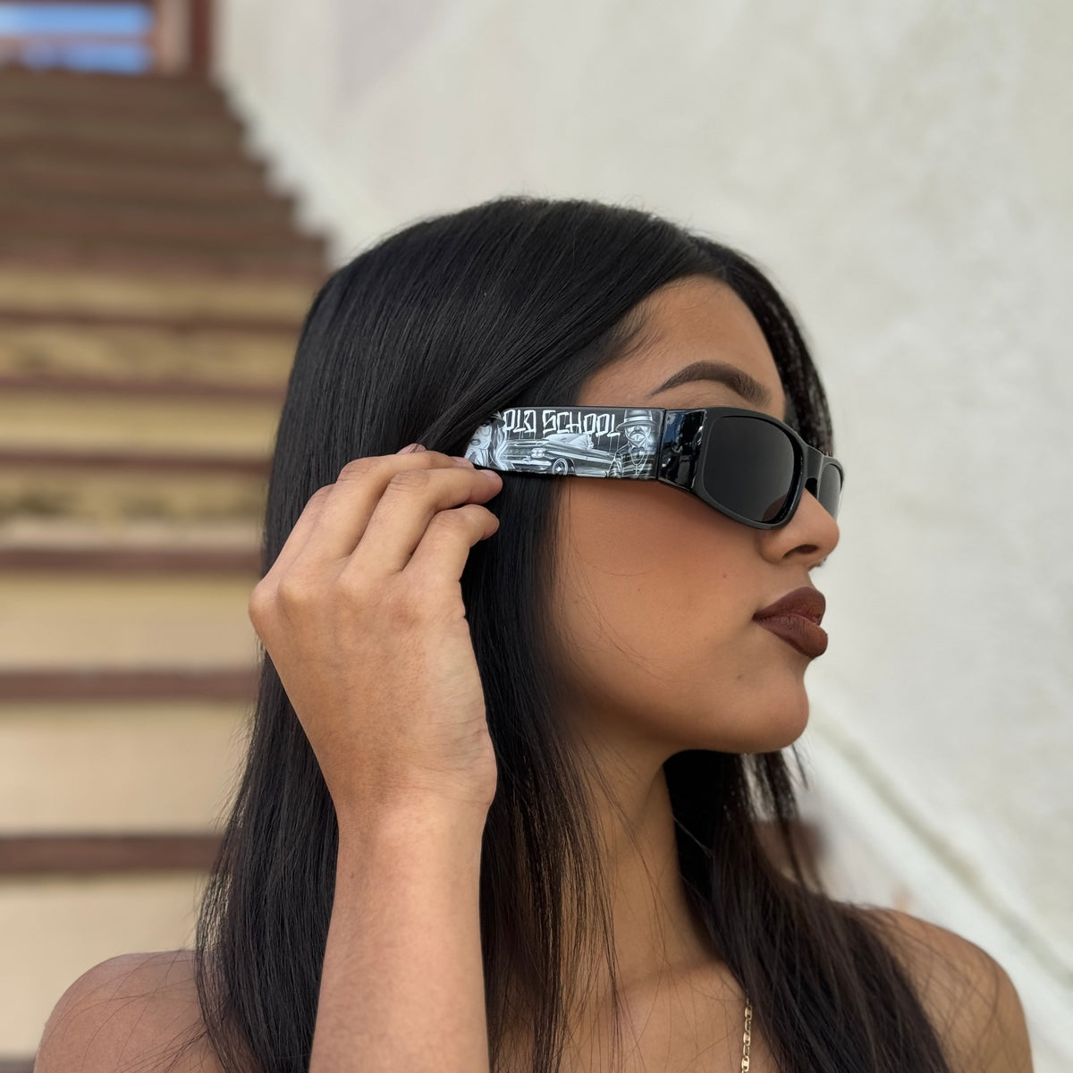 Dyse One Old School Sunglasses – Black