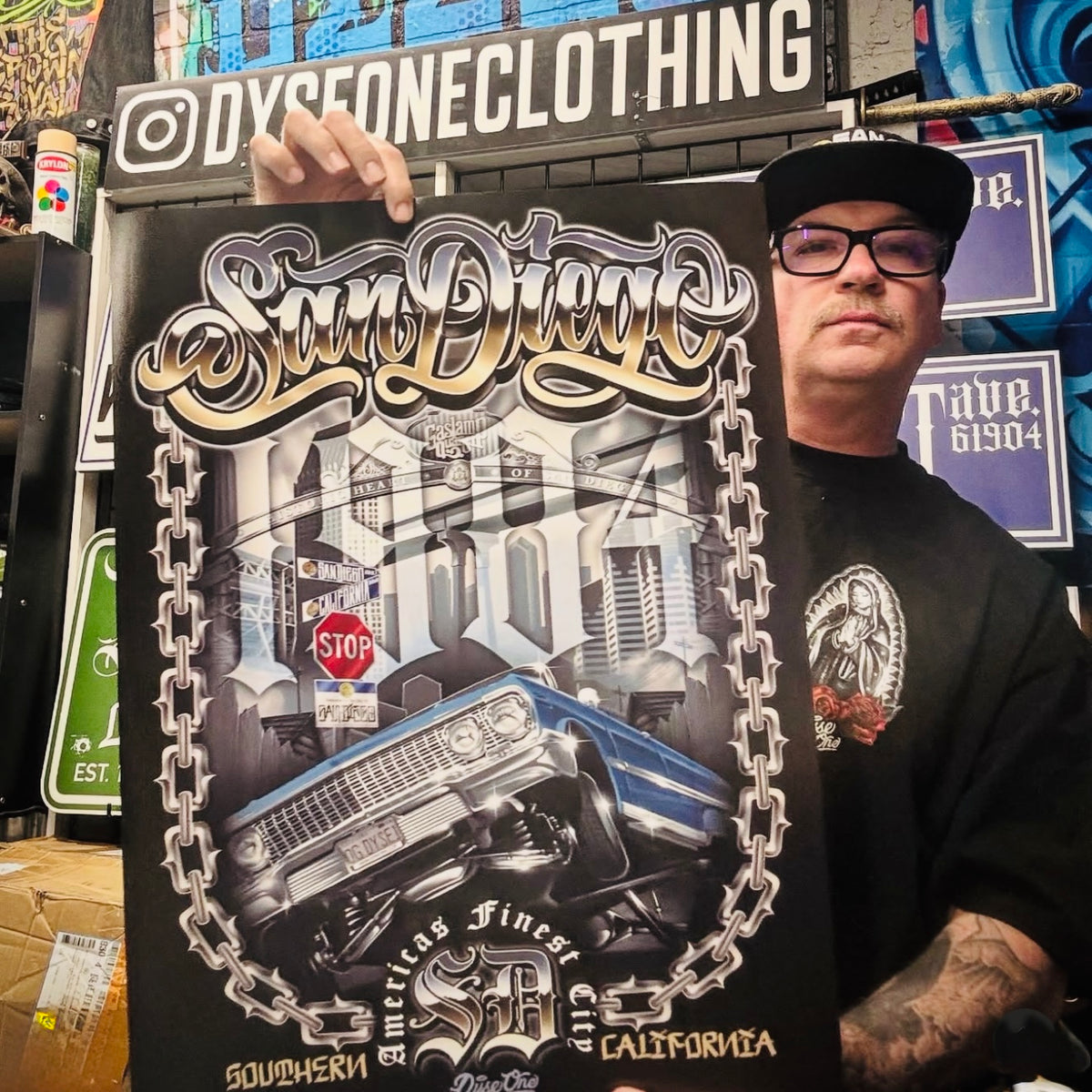 New* Dyse One SD Chrome 18x24 Poster