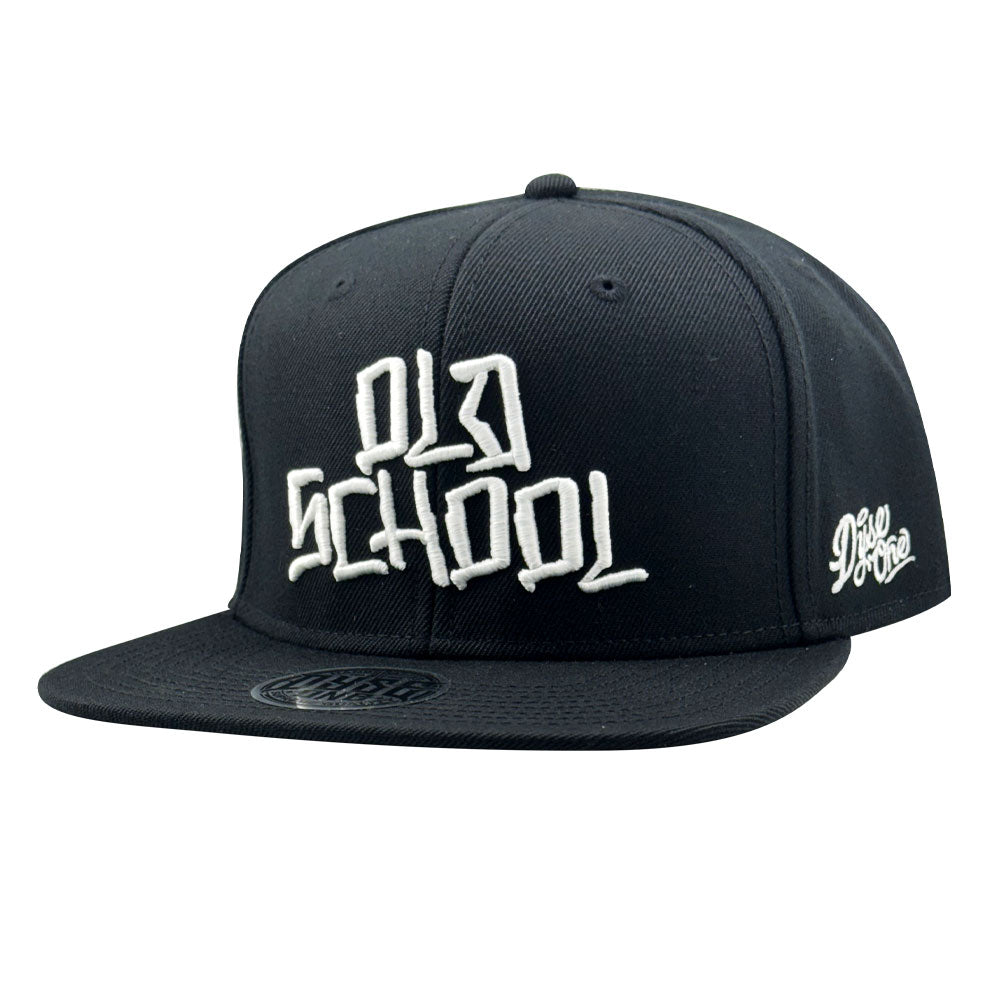 Dyse One Old School Snapback Hat - Black