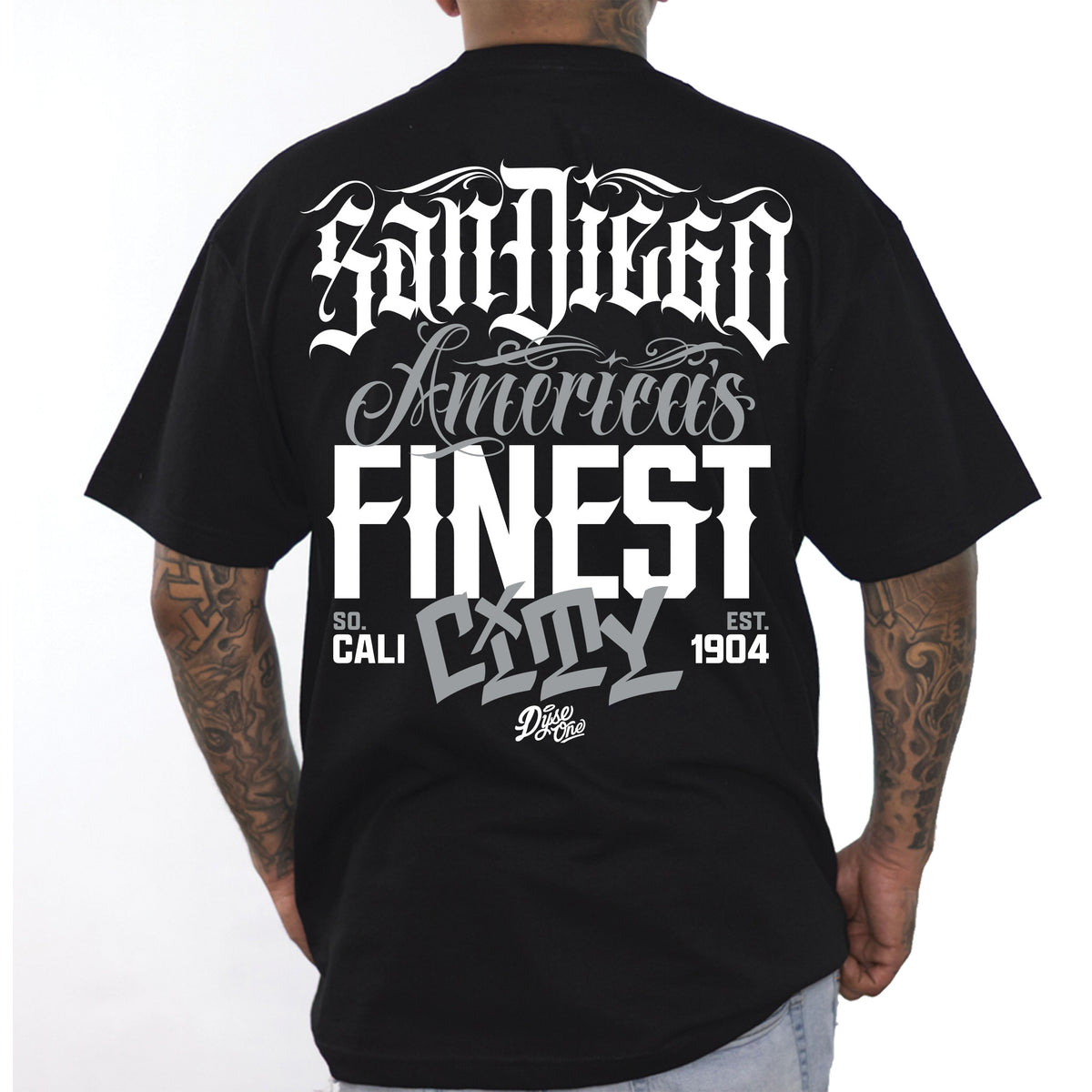 Dyse One San Diego AFC  Heavyweight Tee Black