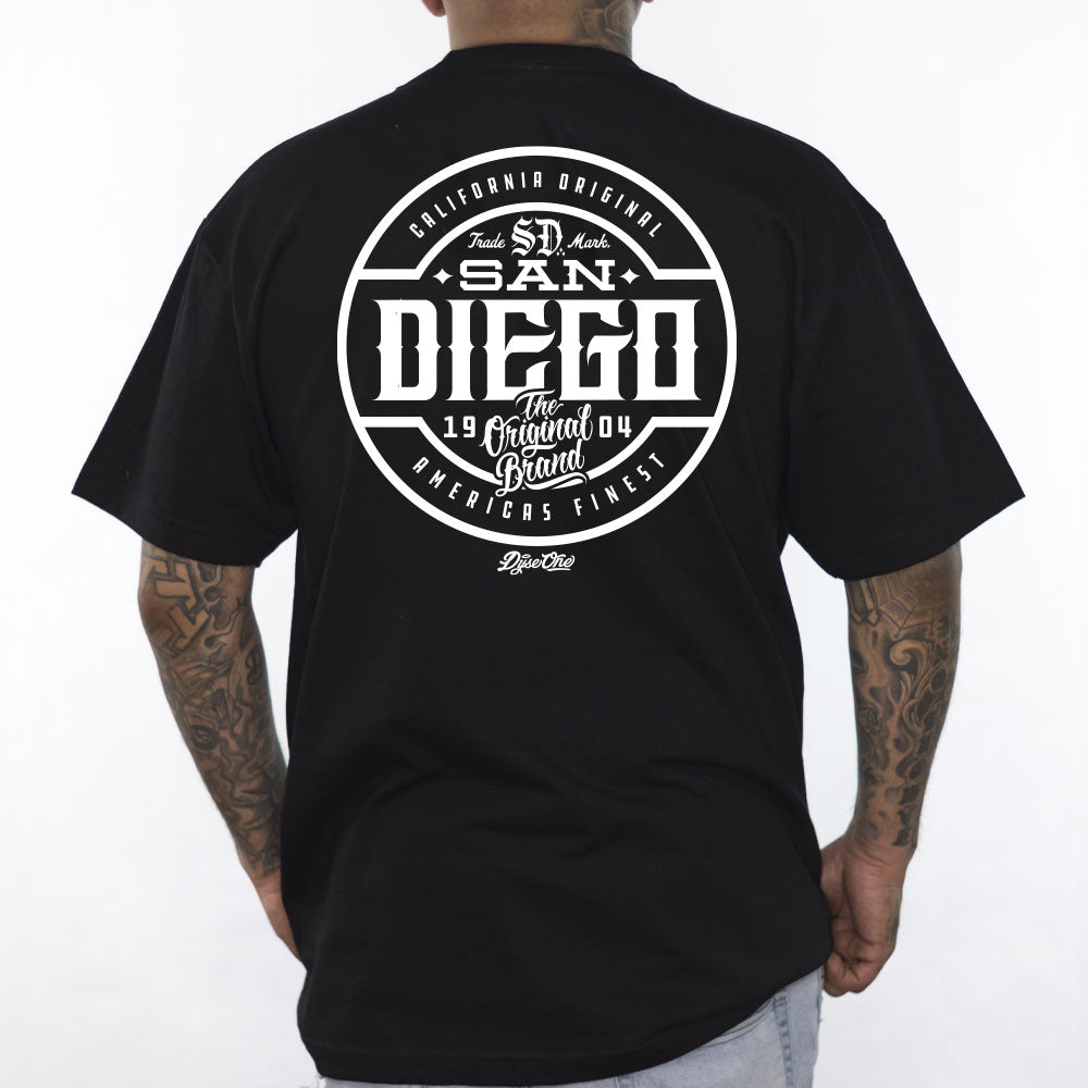 Dyse One San Diego Circle  Heavyweight Tee