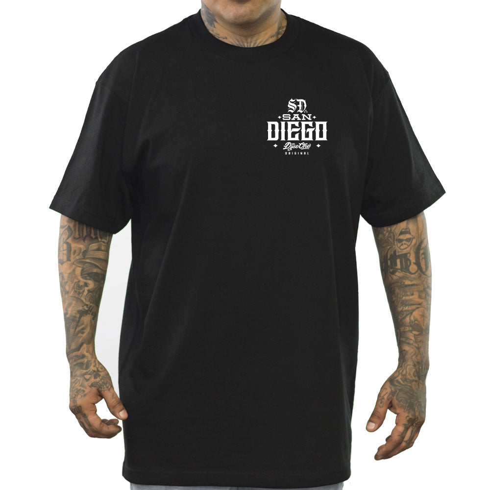 Dyse One San Diego Circle  Heavyweight Tee