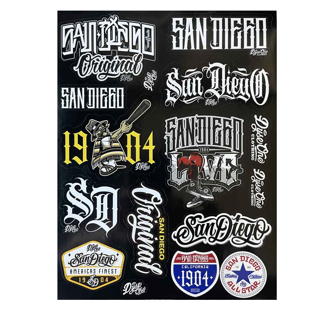 Dyse One SD Sticker Sheet