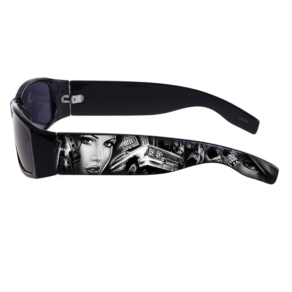 Dyse One Smiley Sunglasses – Black