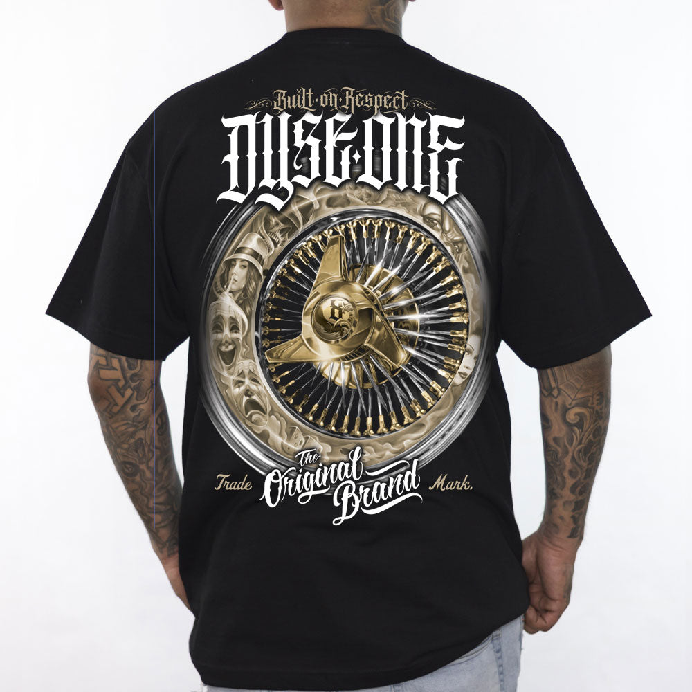 Dyse One Triple Gold Heavyweight Tee Black