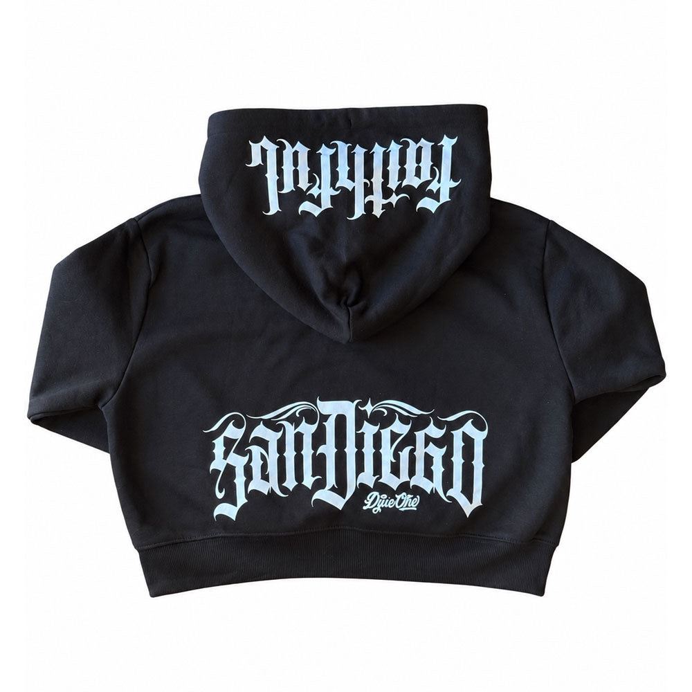 Dyse One San Diego Crop Zip Hoody