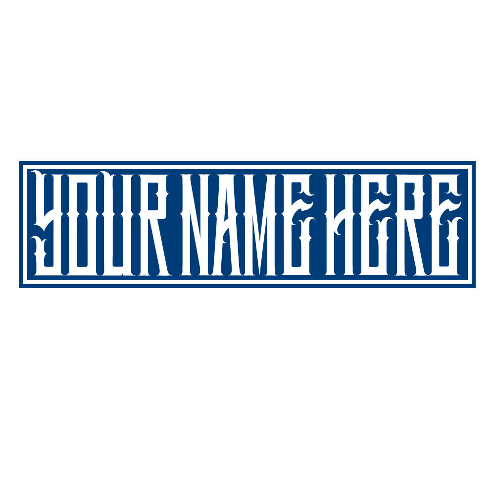 Dyse One Custom Street Name Sign – 10” x 36”