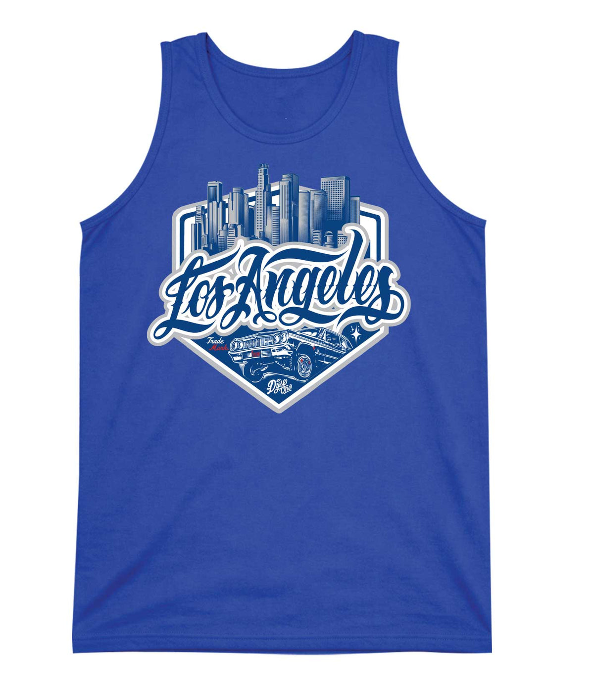 Dyse One Los Angeles City Blues Tank Top
