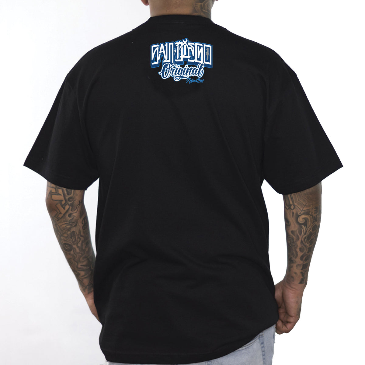 Dyse One San Diego Beveled  Heavyweight Tee Black