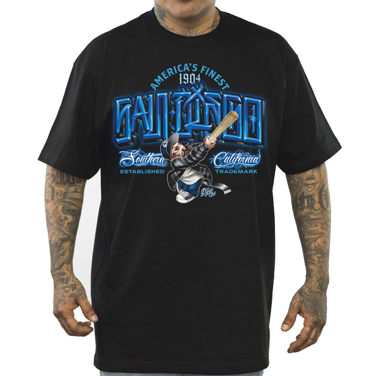 Dyse One San Diego Beveled  Heavyweight Tee Black