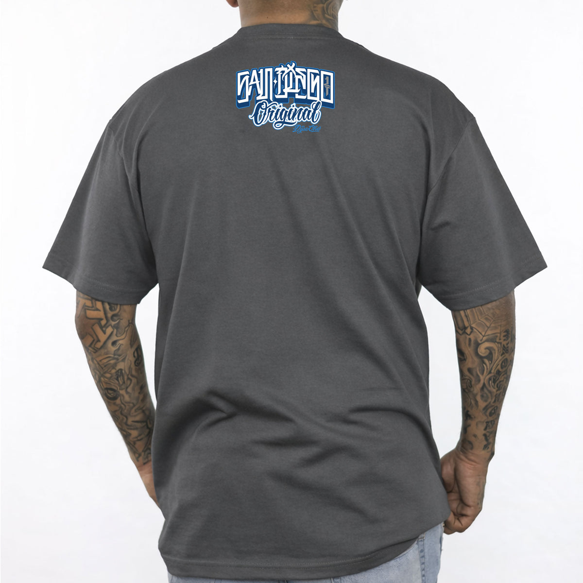 Dyse One San Diego Beveled  Heavyweight Tee Grey