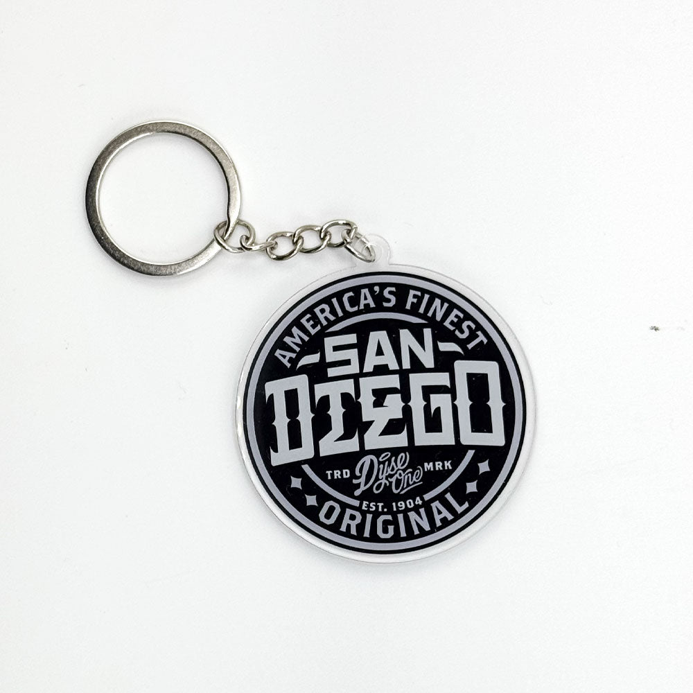 Dyse One SD Circle Keychain