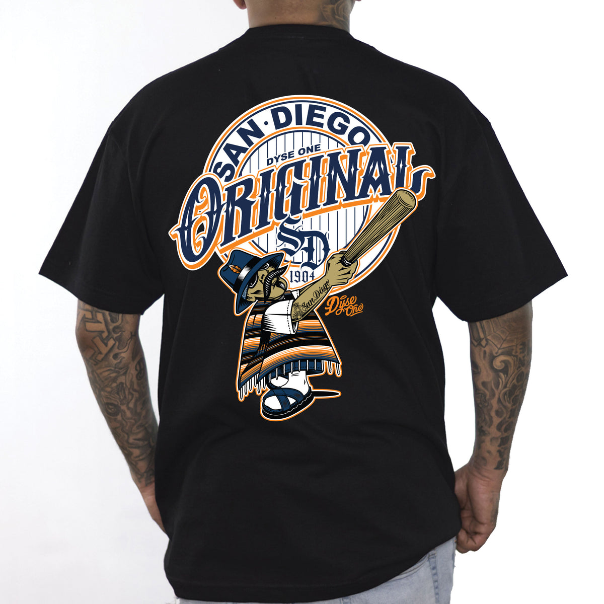 Dyse One San Diego OG Stripe Tee Black